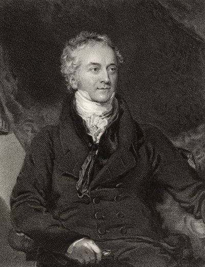 Thomas Young, engraved by G. Adcock, from 